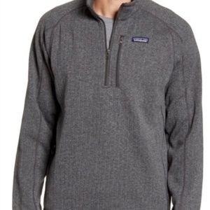 Mens Patagonia Ribbed 1/4 Zip‎ Better Sweater